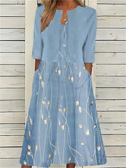 Robe midi chic