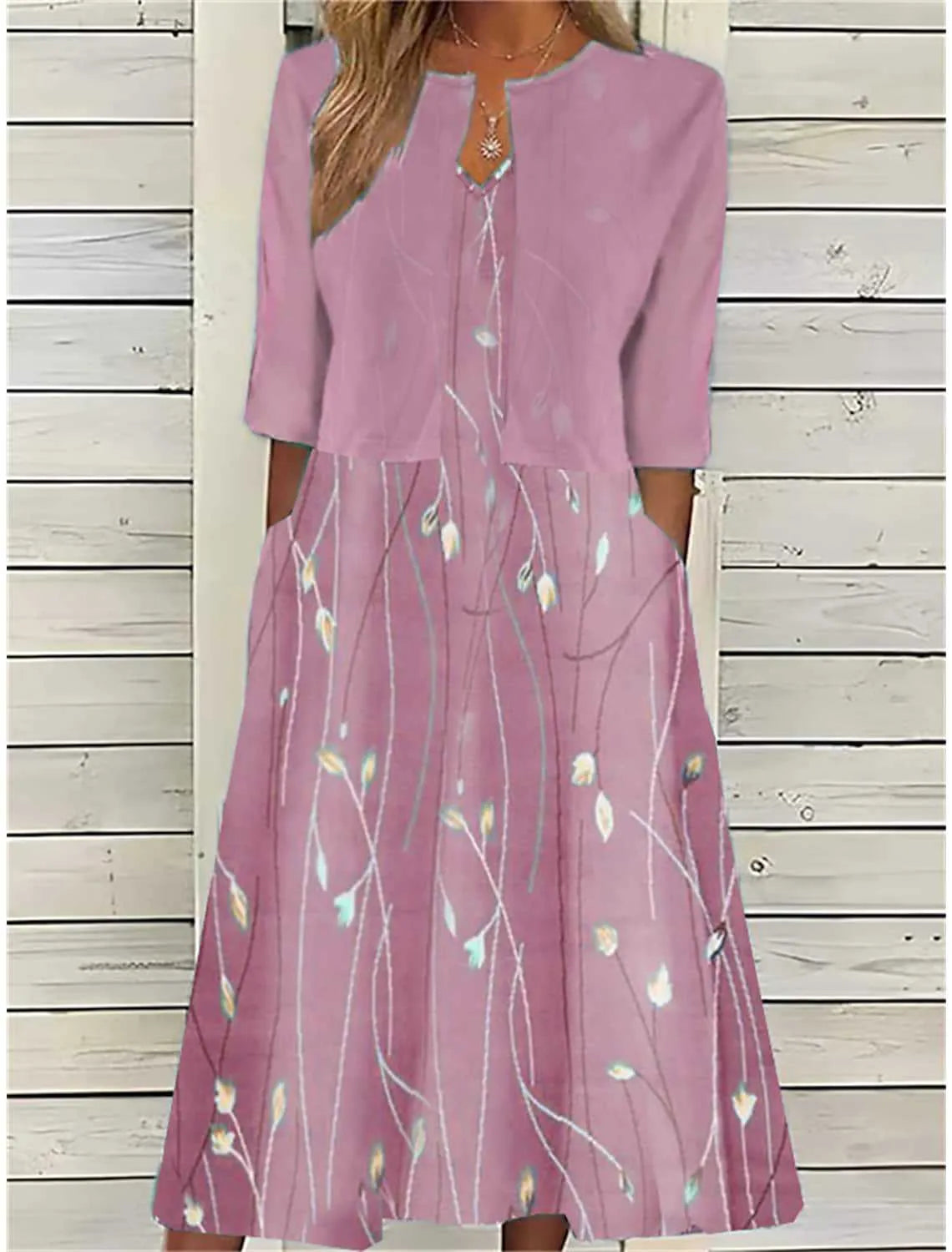 Robe midi chic